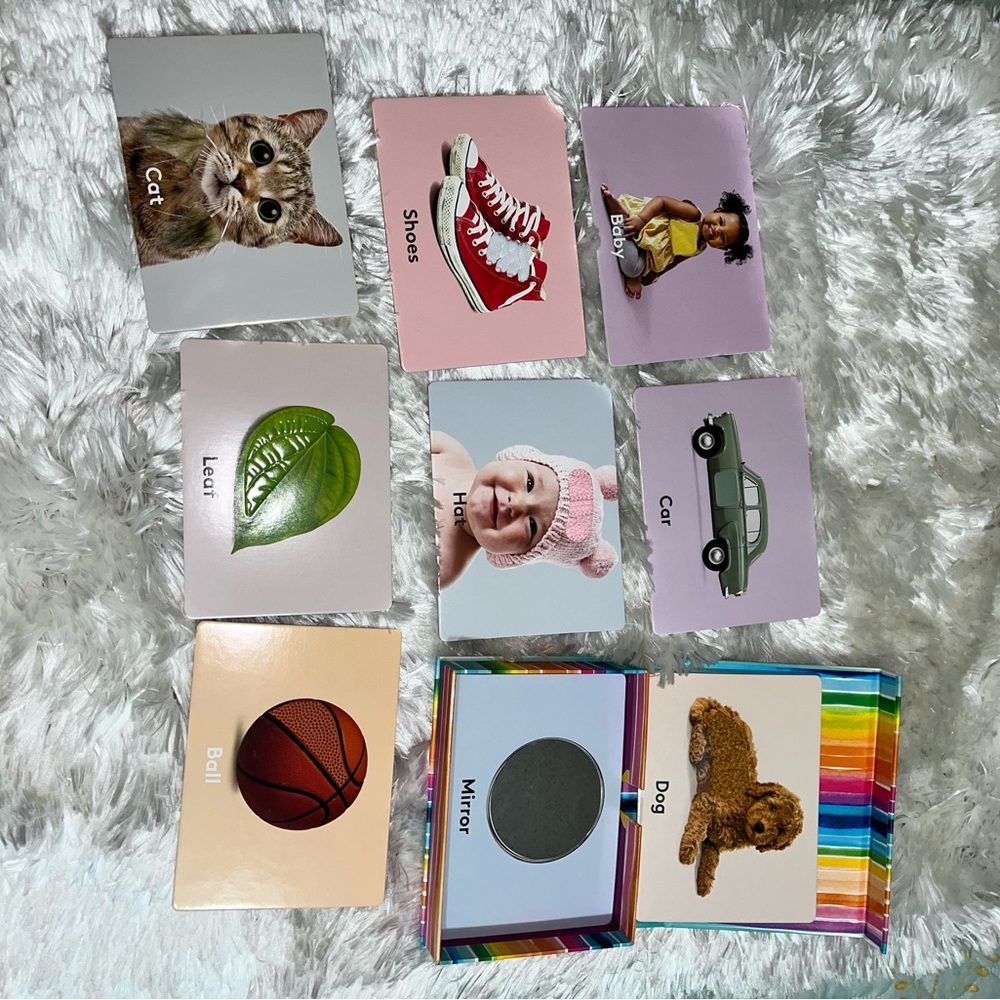 Colorful Educational Flashcards Set